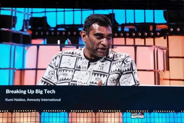 Kumi Naidoo at Web Summit 2019 Amnesty International THE REALISTS