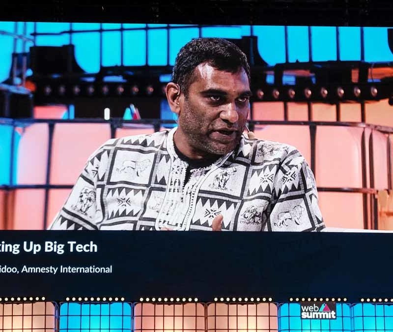 Kumi Naidoo at Web Summit 2019 Amnesty International THE REALISTS